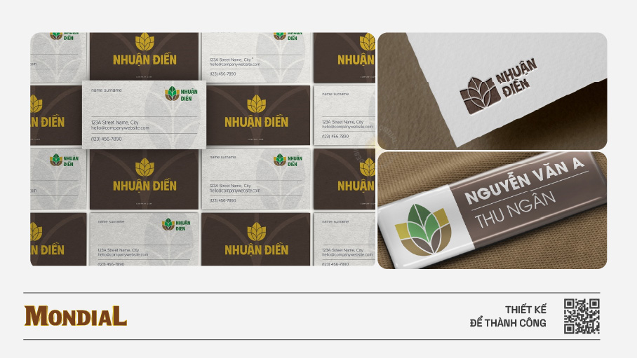 Dịch vụ thiết kế logo Công ty Nhuận Điền